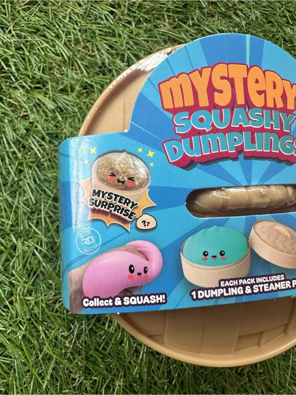 Squishy Dumpling toy blue